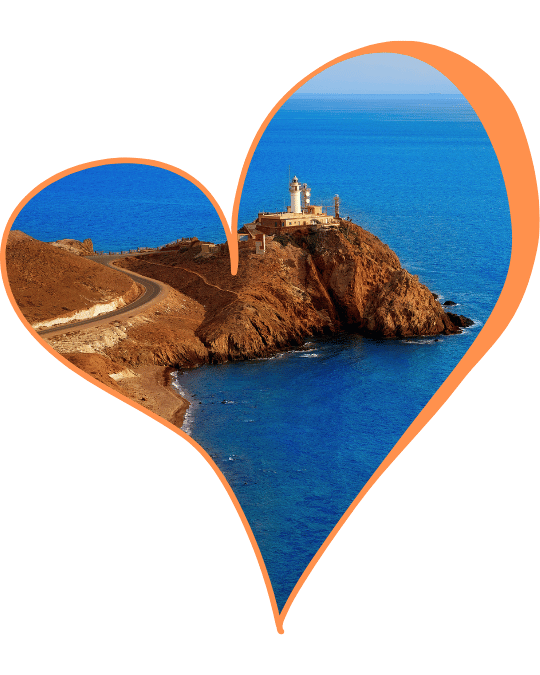 Foto del Faro de Cabo de Gata para imprimir